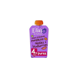 Stage 1 From 4 Months Organic Sweet Potato, Pumpkin, Apple and Blueberries 120 g (Pack of 7)