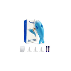 Nasal Aspirator for Baby, Electric Nose Sucker for Toddlers, Baby Nose Cleanerwith 3 Silicone Tips, Automatic Booger Sucker for Kids with Music,