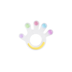 Teethers for Babies - Baby Teething Toys for Baby 3+ Month Silicone Colorful Palm Teether BPA Free