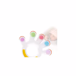 Teethers for Babies - Baby Teething Toys for Baby 3+ Month Silicone Colorful Palm Teether BPA Free