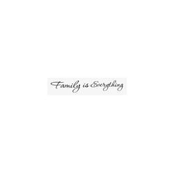 Family is Everything Quote Sticker Removable PVC Wall Sticker DIY Art Decals for Home Bedroom Office Decoration