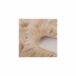 Soft Faux Fur Rug Indoor Fluffy Faux Sheepskin Area Carpet Rugs for Bedroom Sofa Living Room Rectangle Washable Floor Mat 2 x 3 Feet Khaki