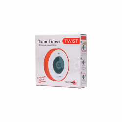 TWIST, A Visual Countdown 90 Minute Digital Timer for Classrooms, Kitchens, Kids and Adults Office and Homeschooling Tool; Magnetic and Portable Time