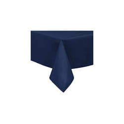 Dining Table Cover Reusable Rectangular, Table Cloths Wipe Clean for Kitchen Coffee Party Outdoor Patio- Washable Polyester Tablecloth Navy Blue
