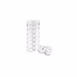 Door Handle Bumper Guards - Pack of 8 Transparent Flexible Door Stopper Protectors to Buffer Walls and Stop Wall Damage - No  ...