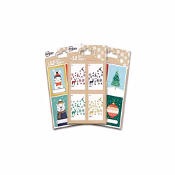 36 PCS Avery Festive Label Bundle Pack, Label Stickers, Self-Adhesive Premium Christmas Name Gift Labels, Gift Wrapping Bag D ...