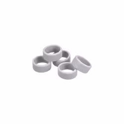 Silicone Rubber Bands Rings Non-slip 1" Grey for Wrapping Paper, Cord Wraps, Bundle 5pcs