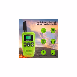 RA635 Kids Walkie Talkie,License Free 16 Channels Long Distance Walkie Talkies,PMR446 LED Torch VOX Hands-free Walkie Talkies for Adults Christmas