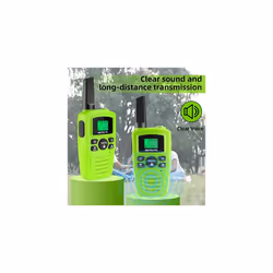 RA635 Kids Walkie Talkie,License Free 16 Channels Long Distance Walkie Talkies,PMR446 LED Torch VOX Hands-free Walkie Talkies for Adults Christmas