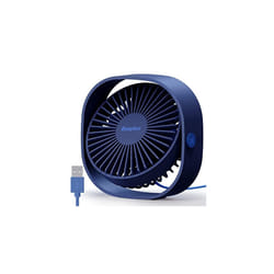 USB Fan, USB Desk Fan, 5.9m/s Powerful Desk Fan Mini Desktop USB Desk Fan Speeds Small Table Fans Silent Cooling Fan USB-Powered for Home Office -