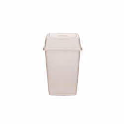 A & D 12ltr Swing Bin TAUPE