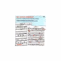 Piano Compositions (Headington) CD (1999)