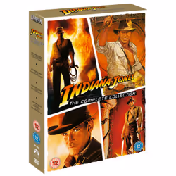 Elevation Sales Indiana Jones: The Complete Collection, Movie, DVD, Adventure, 2D, 482 min, Harrison Ford