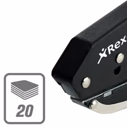 Rexel S120 Single Hole Plier Punch Black - Additional view 4