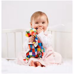 Rainbow Designs Elmer The Elephant Comfort Blanket
