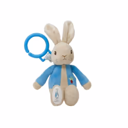 Rainbow Peter Rabbit Jiggle Attachable Toy