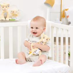 Official Disney Baby Lion King Comforter - Adorable Simba Design Newborn Comforter - Perfect for Cuddles, Super Soft Plush Baby Comfort Blanket -