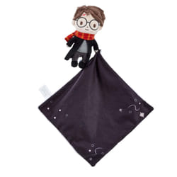 Harry Potter Comfort Blanket for Newborns - Soft Velvety Comforter with Star Details - Huggable Cuddle Companion for Babies from Birth