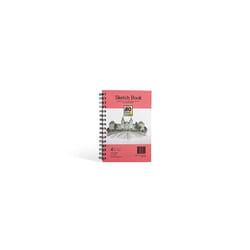 Sketch Book A5, 80 Sheets 120gsm Paper, A5 Sketchbook Spiral Bound Made for Artists, A5 Art Book, Sketching Pad A5, Lightweight Drawing Book,