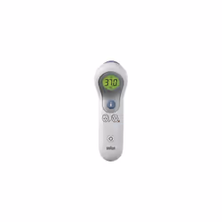 Healthcare No Touch + Forehead Thermometer, BNT300 & Braun Pulse Oximeter 1 (Oxygen Saturation, Blood Oxygen Levels, Clinically Accurate, Certified