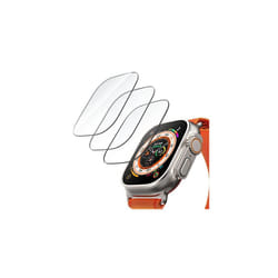 Screen Protector for Apple Watch Ultra 49mm, Tempered Glass, HD Clear, 3 Pack