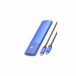 Aluminum M.2 NVMe SSD Enclosure , Tool-Free 10Gbps USB C Adapter, USB 3.2 M.2 NVMe Reader, External SSD Case Thunderbolt 3 Co ...