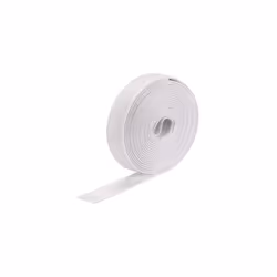 Twill Wide Elastic Band Double-Side 25mm(1 inch) Flat 4 Yard Woven Elastic Band Knit Elastic Spool Heavy Stretch Strap White ...