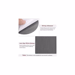 20pcs Non Slip Bathtub Stickers Bath Shower Floor 3.15" Anti-Slip Sticker Tape Round Style Decals for Bathroom Kitchen Bathtub Treads Stairs, Gray