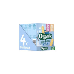 Vanilla Organic Little Ruskits 6+ Months 60 g (Pack of 4)