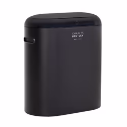 CHARLES BENTLEY Kitchen Bin, 40 Litre, Black, Sensor Bin, Food Bin, Rubbish Bin, Bins for Kitchen, Waste Bin, Black Bin, Auto Close, Battery Operated,