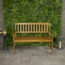 Charles Bentley FSC Acacia Wooden 2 Seater Bench