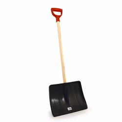 CHARLES BENTLEY Ergonomic Grip, Snow Shovel, Snow Scoop, with Wooden Handle, Driveways, Roads, And Gardens, Lightweight, Gard ...