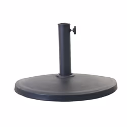 Charles Bentley Concrete Umbrella Half Base for Half Canopy Umbrella - Dark Grey