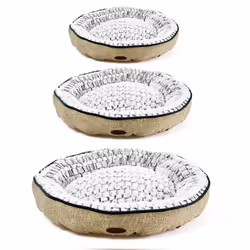Charles Bentley Linen Soft Pet Bed Taupe X-Small Small Medium - Xsmall