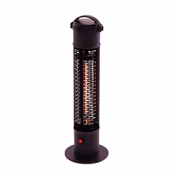Charles Bentley Electric Tower Heater for Patio or Garden Outdoor Space IP55 Rated Power 220-240V 1200W