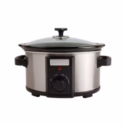 Charles Bentley Slow Cooker Black Removable Ceramic Bowl