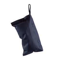 Charles Bentley 4pc Gazebo Leg Weight Bags Black 300D Polyester with PVC Coating Lightweight Hook & Loop Fasteners