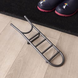 CHARLES BENTLEY Charnwood, Boot Removal, Iron Boot Jack, Indoor, Outdoor Use, 300g, Dark Grey, Freestanding, For Boots, Wellies, Wellingtons, Garden,