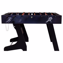 Charles Bentley Premium 4ft Football Table Folding Games Table Foosball Sports