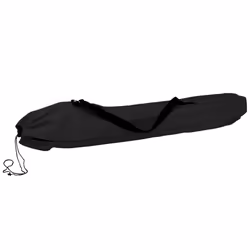 Charles Bentley Odyssey Single Folding Portable Camp Bed Heavy Duty Lightweight - Black