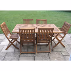 Charles Bentley Large Tarpaulin Garden Furniture Set Cover - Green