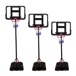 Charles Bentley Lifetime Adjustable Basketball Hoop with Backboard 205-305cm