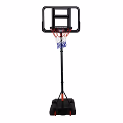 Charles Bentley Lifetime Adjustable Basketball Hoop with Backboard 205-305cm