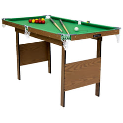 Charles Bentley Junior 4ft American Pool Table With Pool Balls And 2 Cues