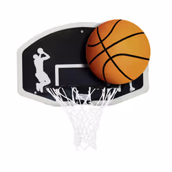 Charles Bentley Kids Basketball Ring Net And Ball Set Official Size 7 Basketball