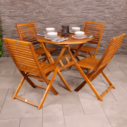Charles Bentley FSC Hardwood Octagonal Dining Table