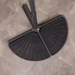 Charles Bentley Patio Banana Hanging Cantilever Umbrella Parasol Base Weights Stand - 2 Segments - 12kg per segment