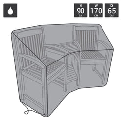Charles Bentley Patio Furniture Companion Seat Love Seat Jack and Jill Cover