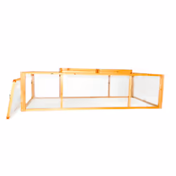 Charles Bentley FSC Outdoor Pet Guineas Pig Run Play Pen Enclosure Galvanised