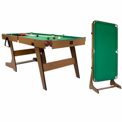 Charles Bentley 6ft Premium Pub Style Snooker & Pool Games Table